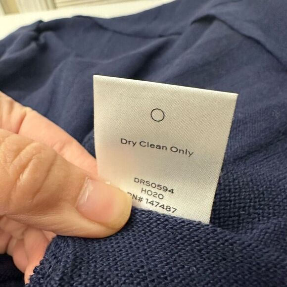 Draper James Wool Blend Fair Isle Knit Fit Flare LS Sweater Dress sz M NEW - Picture 10 of 13